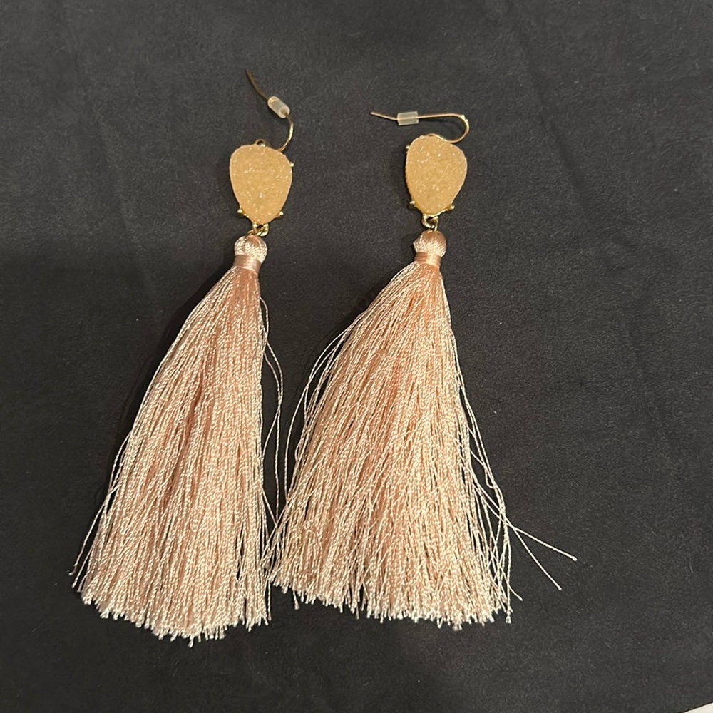 Fringe earrings